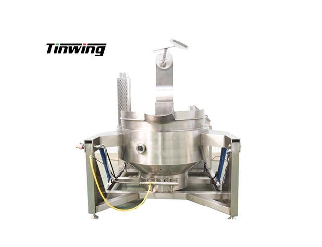 Planetary stir cooking pot