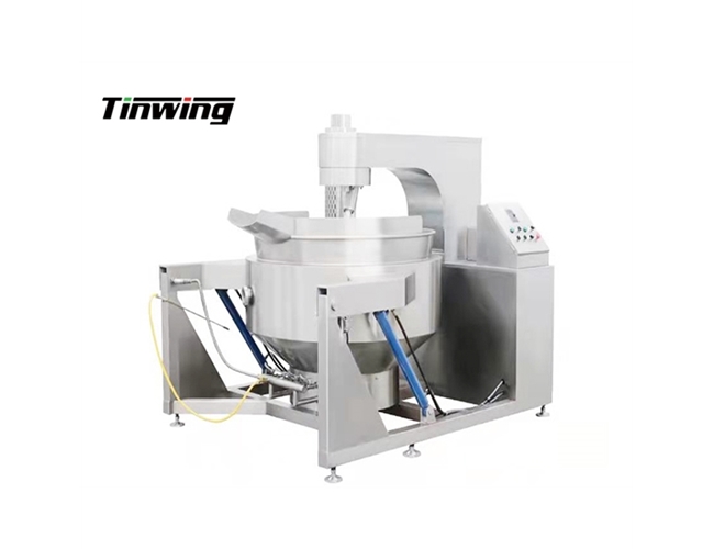 Planetary stir cooking pot